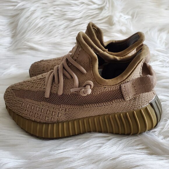Adidas Yeezy Boost 350 Earth Kid's V2 Sneaker SZ 10K - Picture 5 of 12